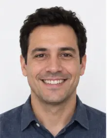 Refused example: broad smile with teeth showing