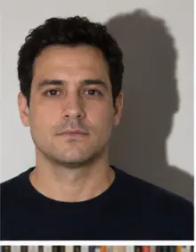 Refused example: dark shadow of the head on the wall